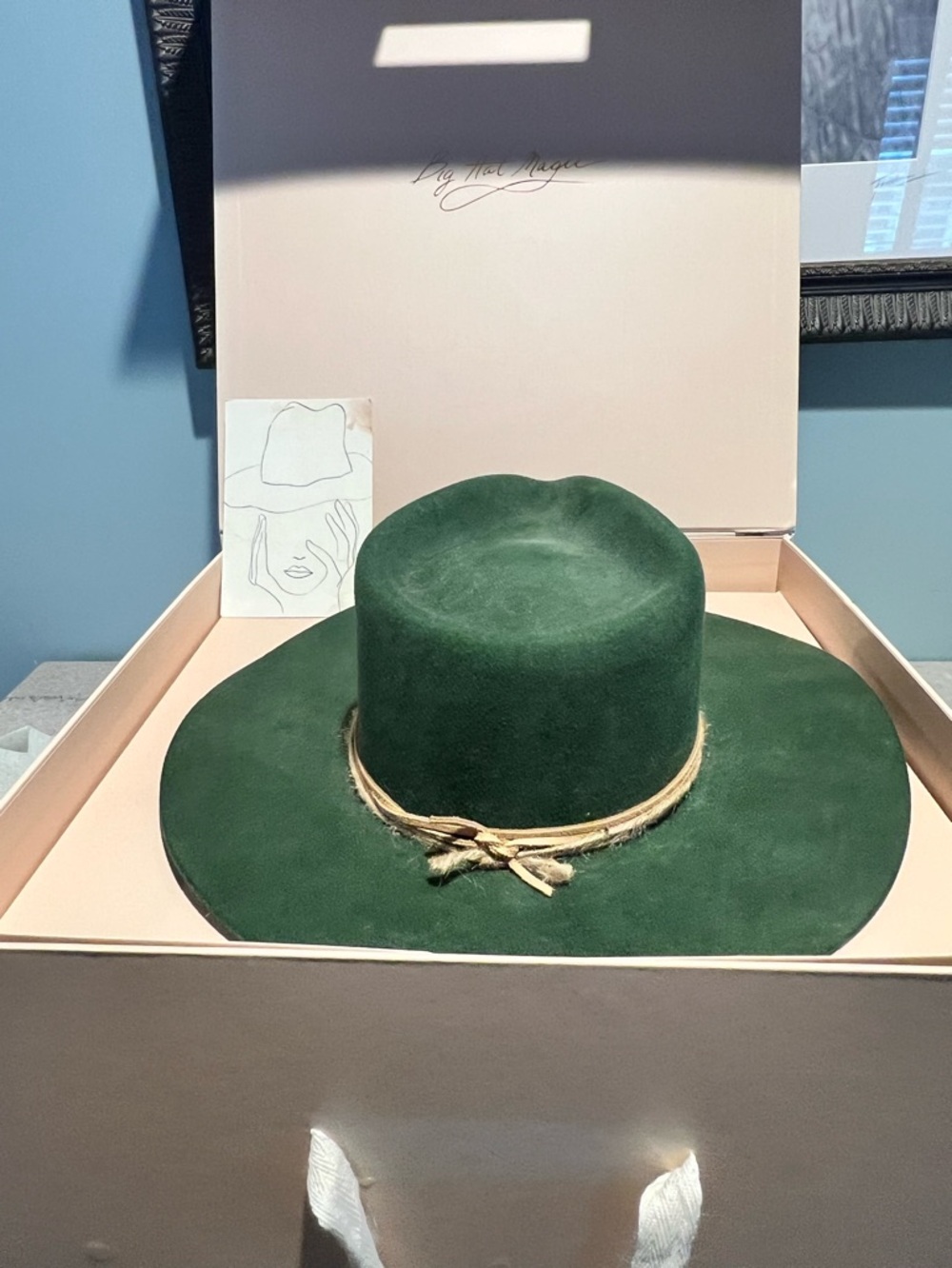 Teressa Foglia - Forest Green - 7 1/8 - Picture 13 of 15